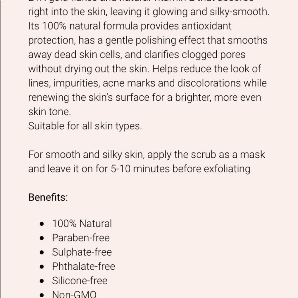 ⭐️SALE🆕⭐️Âme Pure Facial Scrub - Picture 4 of 6